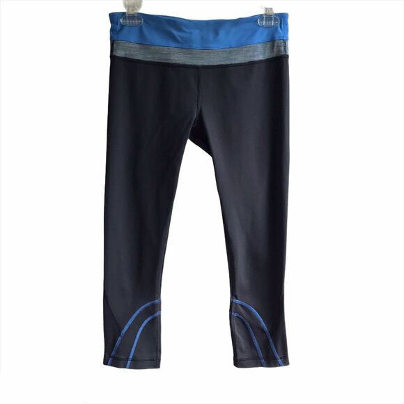 Lululemon Run Inspire Crops Size 6 Mesh Wee Are From Space Luxtreme Leggings - Picture 3 of 12